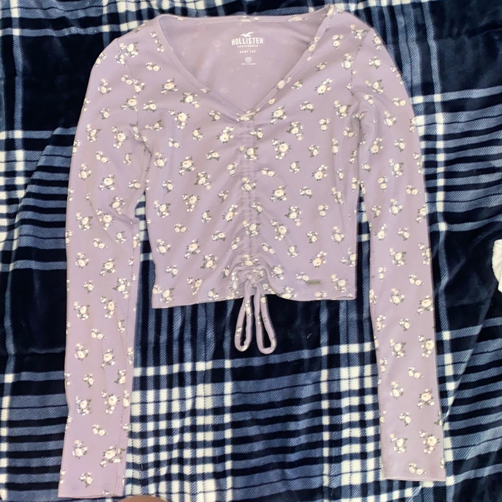 Purple Long Sleeve Tee